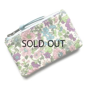 画像4: 【送料無料】小さいお財布 コインケース ミニポーチ リバティ・エミリー（パープル） コーティング　本革 おしゃれ かわいい SHOKO MIYAMOTO