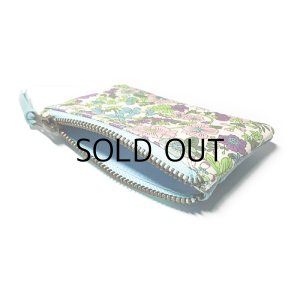 画像2: 【送料無料】小さいお財布 コインケース ミニポーチ リバティ・エミリー（パープル） コーティング　本革 おしゃれ かわいい SHOKO MIYAMOTO