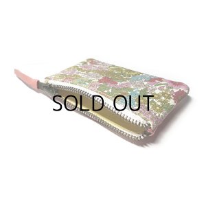 画像3: 【送料無料】小さいお財布 コインケース ミニポーチ リバティ・マーガレットアニー（ピンク） コーティング　本革 おしゃれ かわいい SHOKO MIYAMOTO