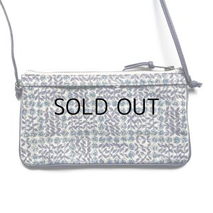 画像2: 【送料無料】スマホポーチ 入れたまま操作 リバティ スリーピングローズ （パープル） コーティング おしゃれ かわいい スマホバッグ お財布ショルダー スマホケース 斜めがけ ショルダーバッグ  ポシェット タッチスクリーン SHOKO MIYAMOTO