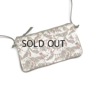 画像4: 【送料無料】スマホポーチ 入れたまま操作 リバティ ツリートップ （モスグリーン） コーティング おしゃれ かわいい スマホバッグ お財布ショルダー スマホケース 斜めがけ ショルダーバッグ  ポシェット タッチスクリーン SHOKO MIYAMOTO