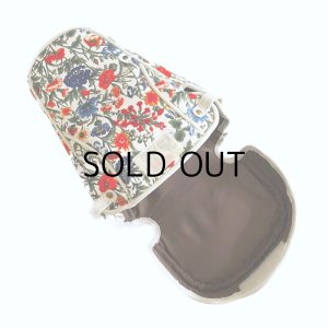 画像3: カメラケース 一眼レフ ミラーレス 5サイズ リバティ レイチェル（オレンジ） ※アクリル・コーティング・オプション対応 おしゃれ かわいい  Canon EOS Kiss M, X9i, X9, X8i, M100, Nikon D5600, D5300, D3400, LUMIXGF9, OLYMPUS OM-D E-M10 Mark III, Sony a6300