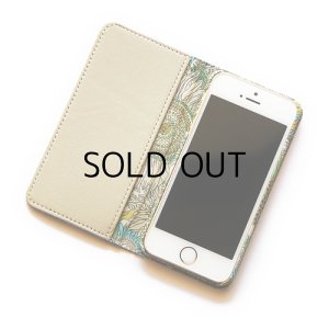 画像2: 【送料無料】iPhone XR iPhone XS iPhone X ケース・手帳型：リバティ・スモールスザンナ（イエローII）おしゃれ  かわいい　マグネットを使わないのでカード安全