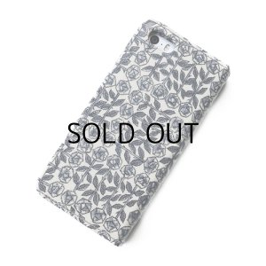 画像3: 【送料無料】iPhone XR iPhone XS iPhone X ケース手帳型  リバティ スリーピングローズ（グレー） SHOKO MIYAMOTO おしゃれ かわいい マグネット無しでカード安全 スマホケース アイフォンケース Liberty