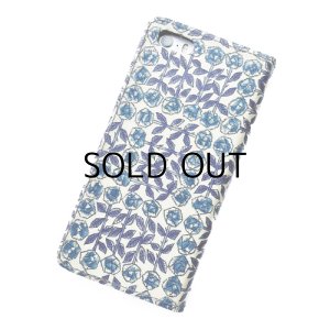 画像3: 【送料無料】iPhone XR iPhone XS iPhone X ケース手帳型  リバティ スリーピングローズ（パープル） SHOKO MIYAMOTO おしゃれ かわいい マグネット無しでカード安全 スマホケース アイフォンケース Liberty