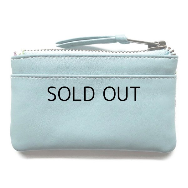 画像3: 【送料無料】小さいお財布 コインケース ミニポーチ リバティ・エミリー（パープル） コーティング　本革 おしゃれ かわいい SHOKO MIYAMOTO