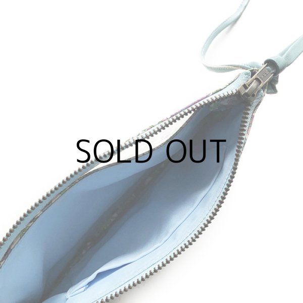 画像3: 【送料無料】スマホポーチ 入れたまま操作  リバティ エミリー（パープル）コーティング おしゃれ かわいい スマホバッグ お財布ショルダー スマホケース 斜めがけ ショルダーバッグ  ポシェット タッチスクリーン SHOKO MIYAMOTO