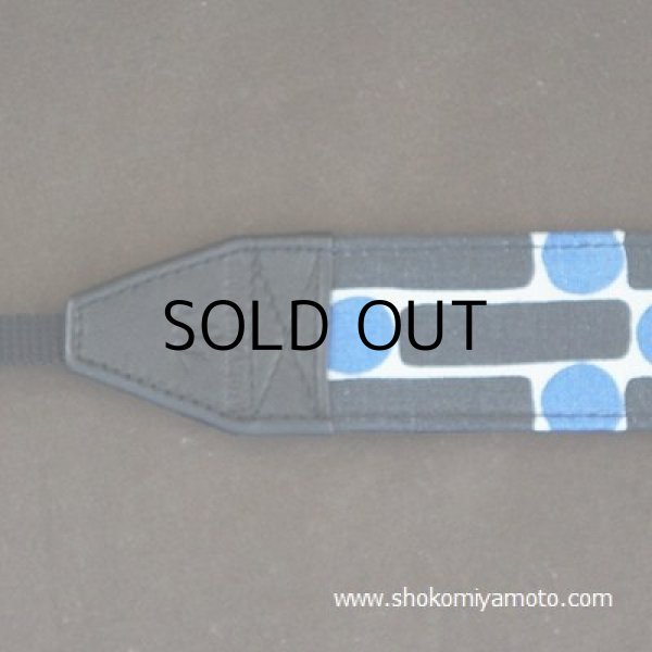 画像3: 一眼レフカメラストラップ： おしゃれ かわいい：ブルーサークル