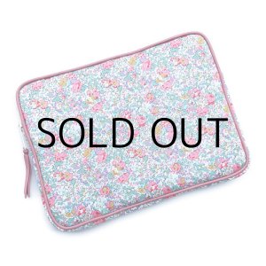 画像: ノートパソコンケース  リバティ  クレアオード（ピンク） コーティングタイプ　 Mac book Pro 13 インチ, Mac book Air 13インチ, Surface laptop 13.5インチ　おしゃれ　かわいい