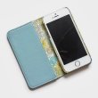 画像2: 【送料無料】リバティ iPhone13/13Pro ケース・手帳型　マーガレットアニー（グリーン） おしゃれ  かわいい　マグネットを使わないのでカード安全