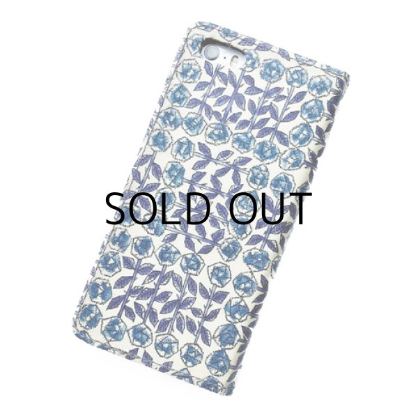 画像3: 【送料無料】iPhone XR iPhone XS iPhone X ケース手帳型  リバティ スリーピングローズ（パープル） SHOKO MIYAMOTO おしゃれ かわいい マグネット無しでカード安全 スマホケース アイフォンケース Liberty